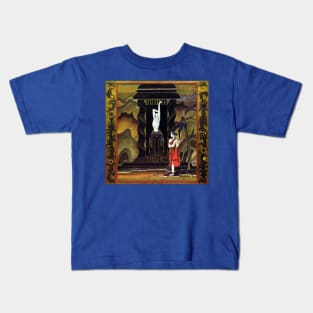 The Enchanted King of the Ebony Isle - Kay Nielsen, Arabian Nights Kids T-Shirt